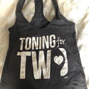 Toning for Two Racerback Tank